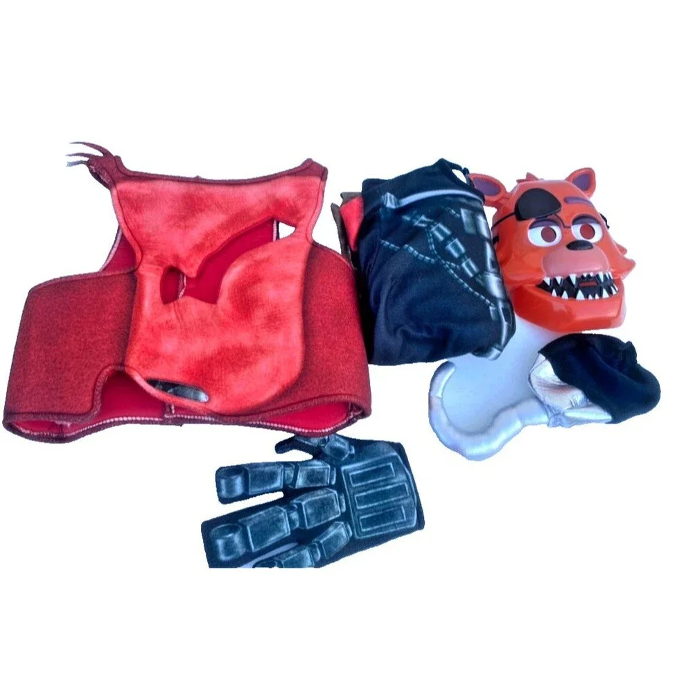 Five Nights at Freddy's Foxy Costume Child Medium 8-10 Spirit Halloween Complete